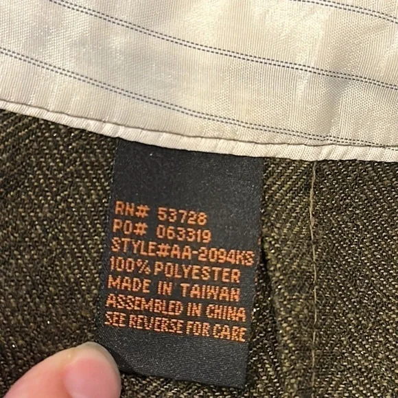 Dollhouse Olive Green Skirt with Black Accents - Picture 4 of 5